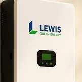 Lewis PowerGuard off-grid solar inverter, 10 kW wall-mounted unit