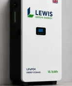 Lewis TerraVault Max solar battery with integrated touch display